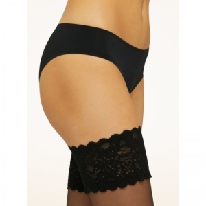 Satin Touch 20 stay up zwart