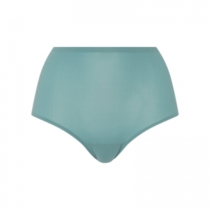 soft stretch groen peacock