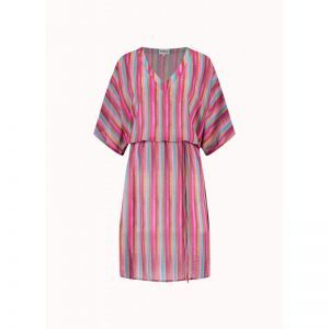 tropical lines streep roze