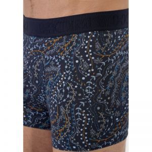 fontainebleau navy print