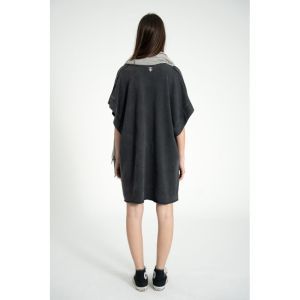 black fleece zwart
