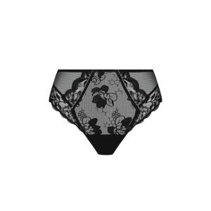 cuir sexy couture noir argent